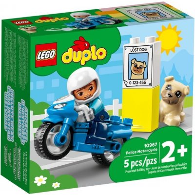 LEGO® DUPLO® 10967 Policajná motorka