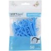 SOFTDENT Dentálne špáradlá s niťou butterfly v uzatvárateľnom obale 50 ks