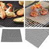 TEFLÓNOVÁ GRILOVACIA PODLOŽKA OPAKOVANE POUŽITEĽNÁ ROŠT SIEŤKA NA PEČENIE GRILOVANIE