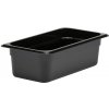 Cambro GN 1/3 kontajner 100 mm polykarbonát, čierny CAMBRO, Camwear