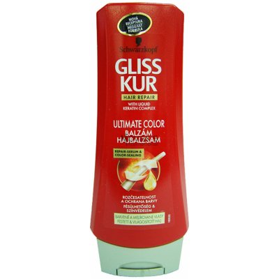 Gliss Kur Color Protect regeneračný balzam pro farbené a tónované vlasy s ochranným faktorom 200 ml