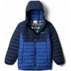 Powder Lite II Hooded Jacket Chlapcenska Bunda s Kapucnou Farba: Mountain Blue, Collegiate Navy, Veľkosť: XS 2090023433