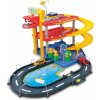 Bburago Street Parking Playset garaz s dvoma autami