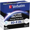 Verbatim BD-R DL, LIFETIME ARCHIVAL, 50GB, jewel case, 43846, 6x, Balenie po 5 kusoch