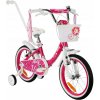 DETSKÝ BICYKEL 16 PALCOV MIRAVO HLINÍKOVÝ BICYKEL PRE DIEVČA S VODIČOU TYČOU