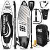 RE:SPORT RE: SPORT® SUP doska 305cm čierna nafukovacia stojanová sada Surfboard pádlovanie Premium