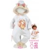 Llorens M844-82 obleček pro panenku miminko NEW BORN velikosti 43-45 cm