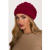 Dámska pletená čiapka | bordová M897 - EU UNI M897