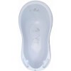 MALTEX Vanička Veľrybka Minimal 84 cm - satin blue