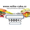 Darčeková poukážka v hodnote 1000 Kč