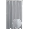DURAMAT Kúpeľňový záves JAQUARD, 180 x 200 cm, textilný, sivý