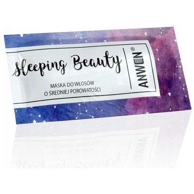 Anwen Sleeping Beauty maska na vlasy so strednou pórovitosťou 10 ml