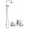 Hansa Basic - set - vaňová batéria + sprchový systém