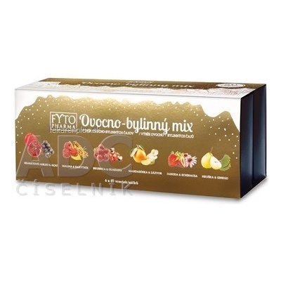 FYTO Ovocno-Bylinný MIX Zimná edícia darčeková kazeta, 6 druhov čajov po 10 vrecúšok, 60x2 g (120 g)