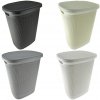 HOME DECO Kôš plastový na bielizeň s vrchnákom RATAN 60 l