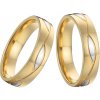 Steel Wedding Snubné prstene z chirurgickej ocele SPPL006-BK veľkosť: 62
