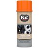 K2 COLOR FLEX syntetický kaučuk pomaranč 400ml