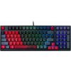 Herná klávesnica A4tech Bloody S98 Sports 80%, Red Switch, USB, CZ, čierna / červená (S98-SR-80)