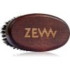Zew For Men Beard Brush compact kefa na fúzy so štetinami z diviaka 1 ks