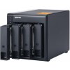 QNAP Škatuľka úložnej jednotky TL-D400S 2,5/3,5 HDD/SSD škatuľka černá šedá