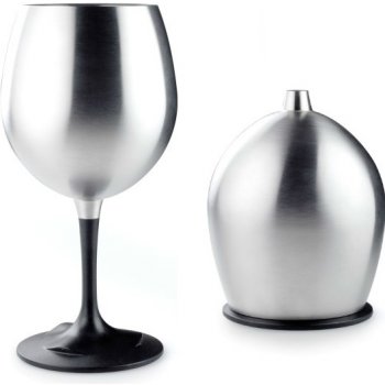 GSI Glacier Stainless Nesting Red Wine Glass