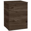 Dreja Nízka kúpeľňová skrinka FLOOR SND 40 - D25 Teak / D25 Teak / Pravé