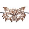 Steampunk kočičí maska na oči