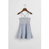 ŠATY GANT STRIPED SEERSUCKER DRESS RICH BLUE