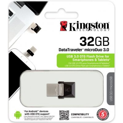 Kingston DataTraveler 32GB OTG DTDUO3/32GB