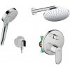 Hansgrohe set 20 - Sprchový systém pod omietku s pákovou batériou, komplet, čierna matná