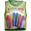 Barvy na textil Základní 6 ks