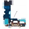 Apple iPhone 7 - Biely nabíjací konektor + flex kábel s mikrofónom
