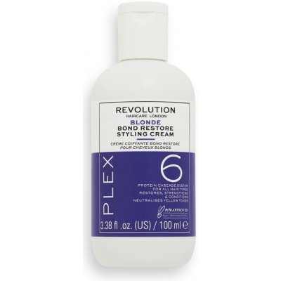 Revolution Haircare Bezoplachový stylingový krém na blond vlasy Blonde Plex 6 (Bond Restore Styling Cream) 100 ml