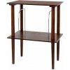Victrola Wooden Stand with Record Holder Nábytok pre LP platne Dark Brown