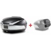 Shad vrchný kufor na motorku SHAD SH48 D0B48400+D0RI4800 nový titán with PREMIUM SMART lock and backrest
