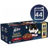 Felix Tasty Shreds hovadzie kura kačica morka v šťavě 44 x 80 g