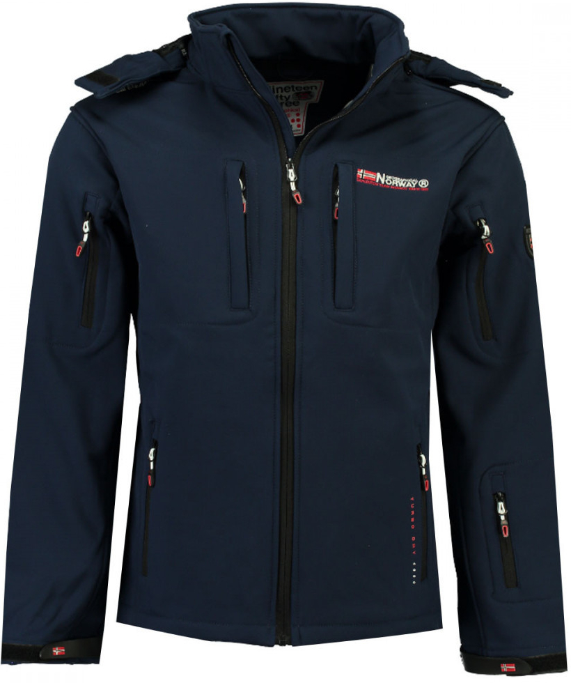 Geographical Norway bunda pánská TUNAR MEN 009 softshell tmavo modrá