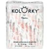 KOLORKY DAY Plienky jednorazové eko, kvety XL (12-16 kg) 17 ks