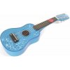 Tidlo dřevěná Gitara Star modrá