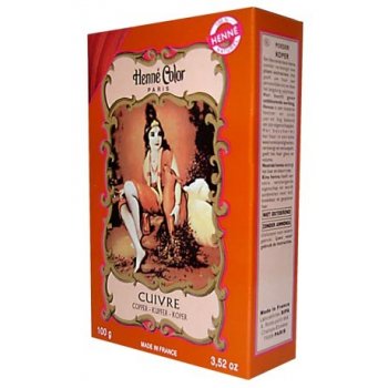 Henné Color Cuivré Henna Powder Medená 100 g