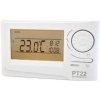 Termostat ELEKTROBOCK PT22 - inteligentní termostat PT22 s extrémně velkým podsvíceným LCD displejem