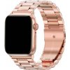 AW Kovový BR remienok pre Apple Watch - Rose Gold Veľkosť / Rozteč: 38/40/41/42mm, Farba: Rose Gold IR-AWBR04