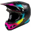 Prilba FLY RACING Formula S Carbon (čierna/modrá) XL