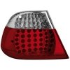 LED zadné svetlá BMW E46 Coupé 99-03 LED smerovky červené/crystal