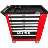 VERKE Dielenský vozík s náradím, sedem zásuviek
