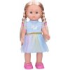 Wiky Chodiaca bábika Eliška 41cm - modré šaty