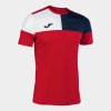 CREW V SHORT SLEEVE T-SHIRT RED NAVY WHITE M