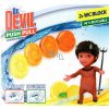 Dr. Devil Lemon Fresh Push Pull WC blok bez košíka 2 x 20 g
