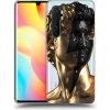 Picasee silikónový prehľadný obal pre Xiaomi Mi Note 10 Lite - Wildfire - Gold