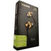 Slúchadlá HF HI-FI stereo Yookie YK180 s 3,5 mm jack black/gold
